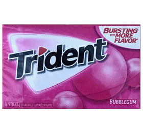 Affectionary Trident Spearmint gum pack delivering cool, long-lasting freshness