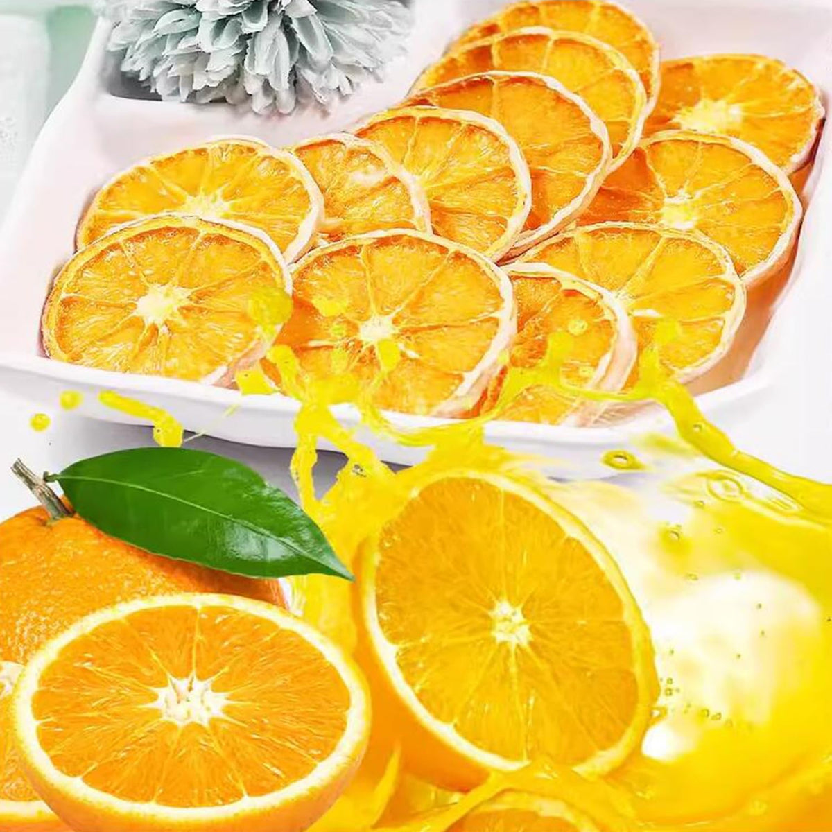 AFKCCPD dehydrated orange slices for potpourri and cozy space decoration.