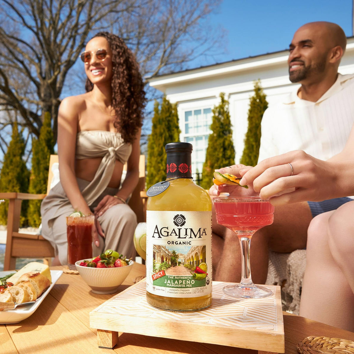 Agalima margarita mix with tequila pairing ideas for entertaining.
