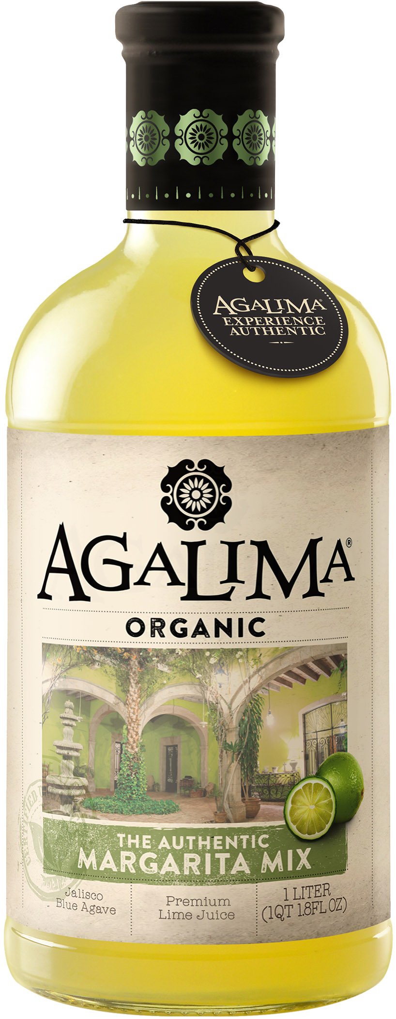 Agalima Organic Authentic Margarita Mix bottle for easy, fresh margaritas at home