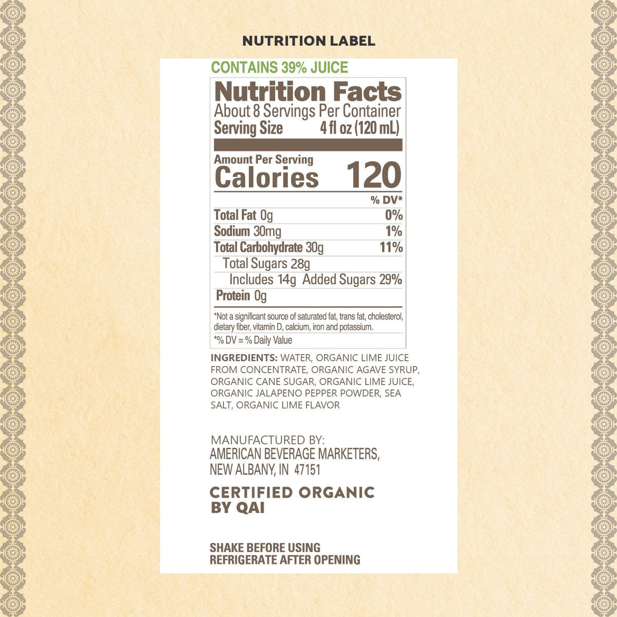Agalima organic ingredients closeup highlighting real fruit flavors.
