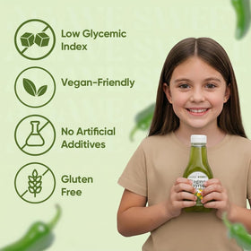 Mojito glass showcasing spicy-sweet Agave Sweet Jalapeño infusion