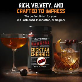 Aged & Charred bundle gift box front showcasing premium cocktail essentials