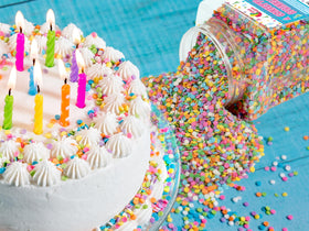 A Great Surprise bulk sprinkles for professional bakers and home kitchens.