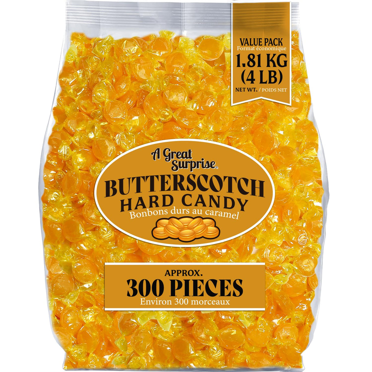 A Great Surprise butterscotch discs close-up highlighting creamy texture and aroma