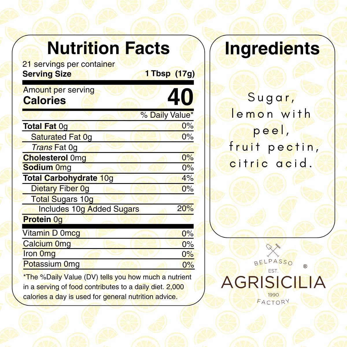 Agrisicilia lemon-peel closeup highlights natural zest and fruit content.