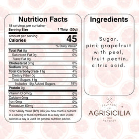 Close-up of Agrisicilia marmalade peel, highlighting texture and tangy-sweet notes.