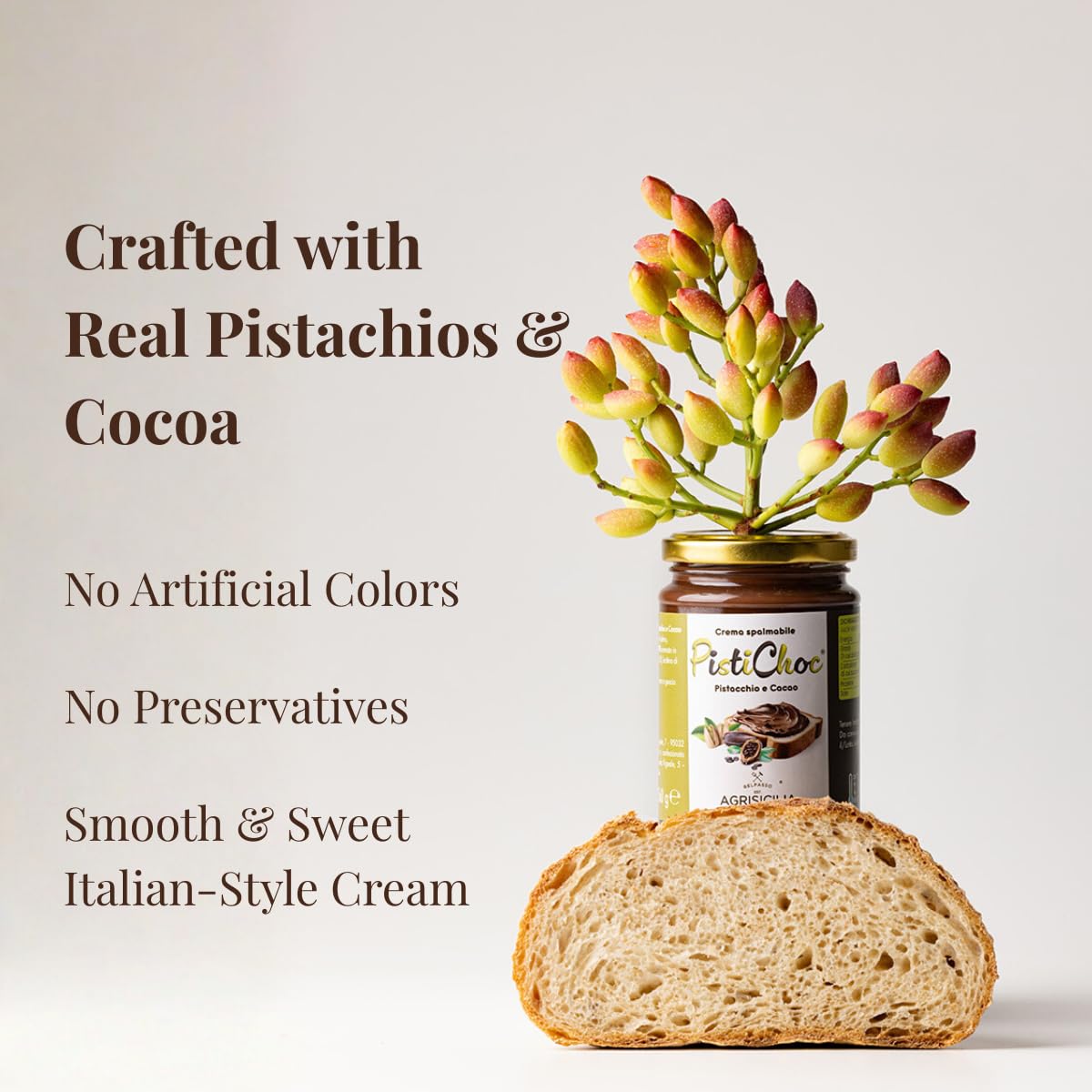 Dipping fruit with Agrisicilia spread enhances snacks with chocolatey depth