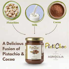 Agrisicilia spread on croissant elevates breakfast with refined sweetness and pistachio aroma