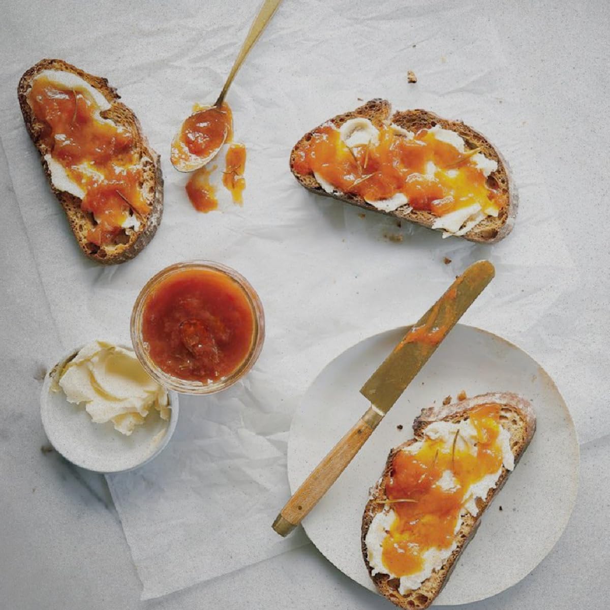 Agrisicilia Sicilian Apricot Jam swirled into yogurt creates a balanced morning boost
