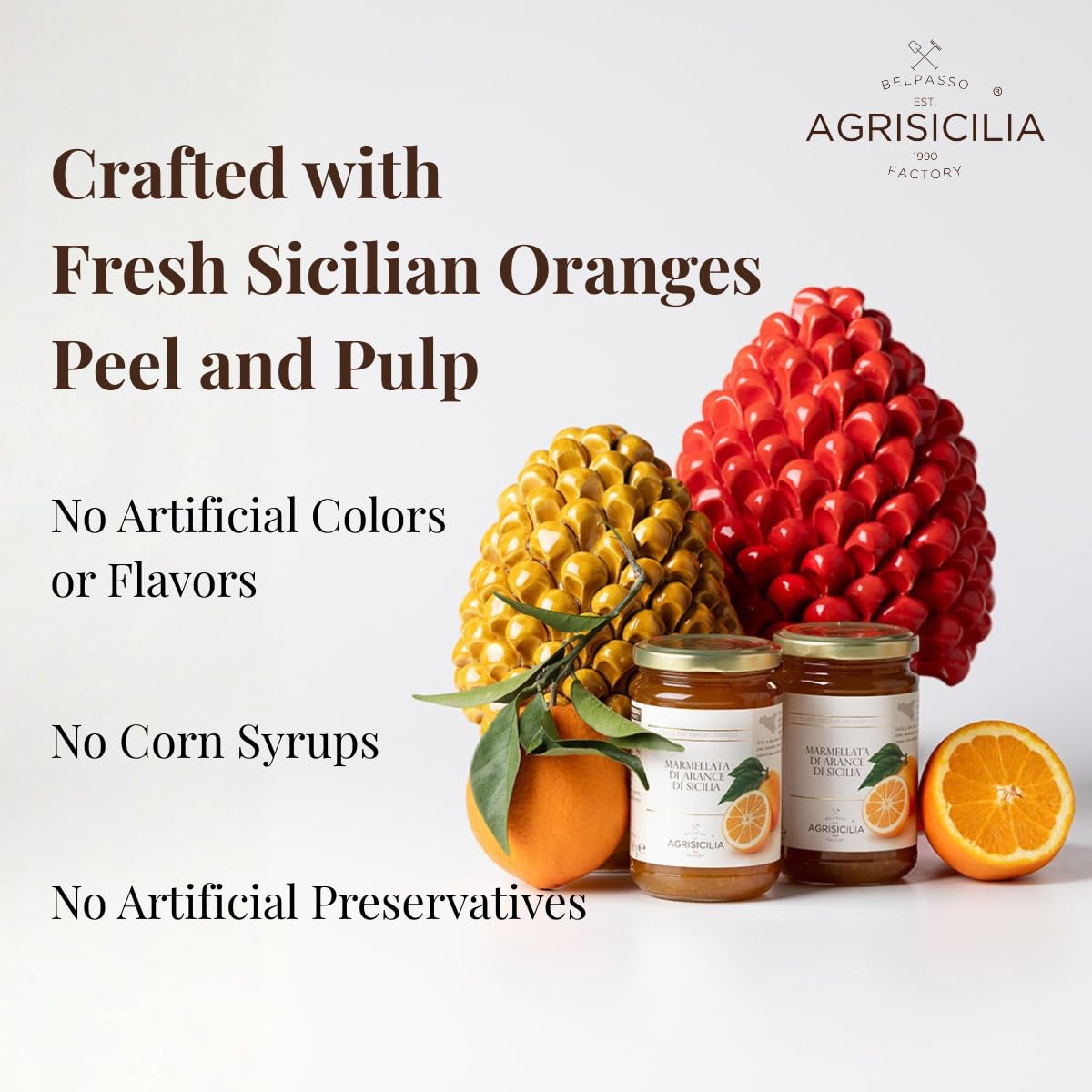Agrisicilia marmalade on toast highlighting fresh citrus flavor.
