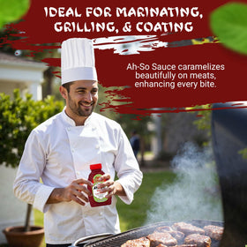 Ah So grill-ready sauce for pork, chicken, and ribs