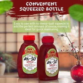 Ah So Chinese-Style BBQ Sauce on grill closeup communicates even coating