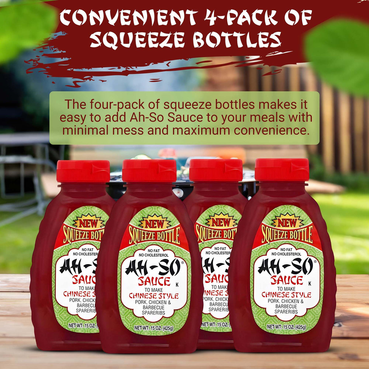 Ah So Red Rib BBQ Sauce chicken wings glaze delivers savory-sweet balance.