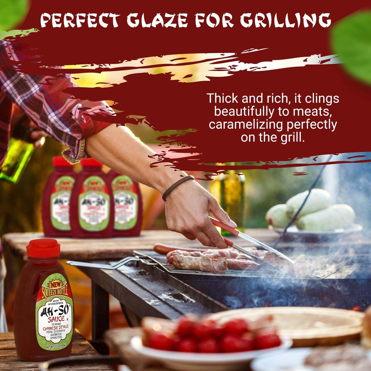 Ah So Red Rib BBQ Sauce stovetop glaze for quick, delicious dinners.