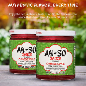 Ah So sauce glaze on pork ribs delivers a sticky, flavorful finish for grilling.