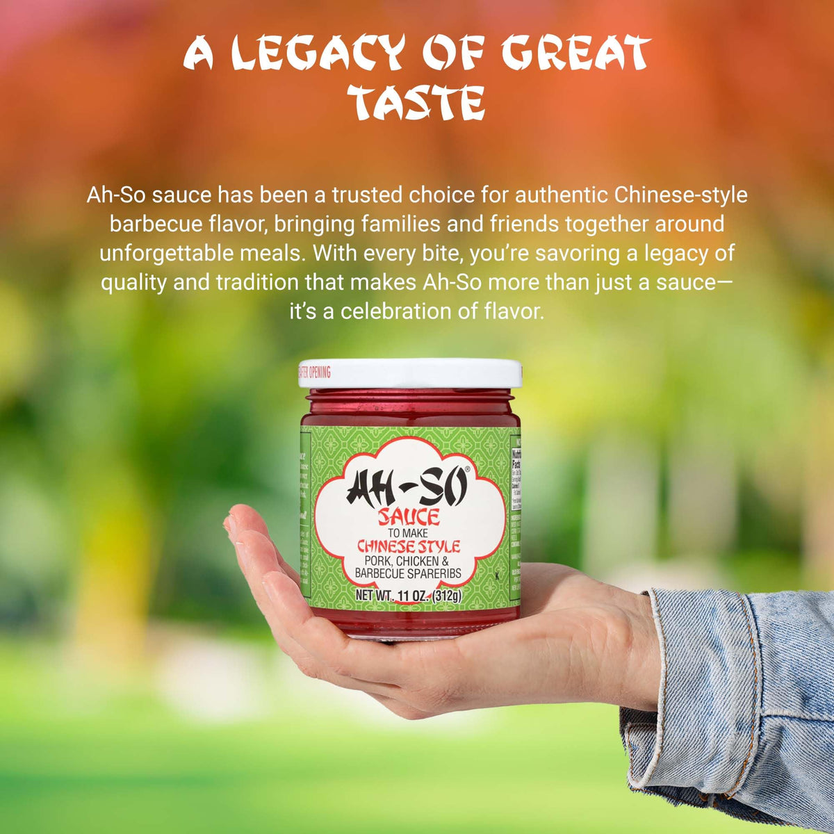 Ah So sauce made in the USA, trusted for bold flavor at family dinners.