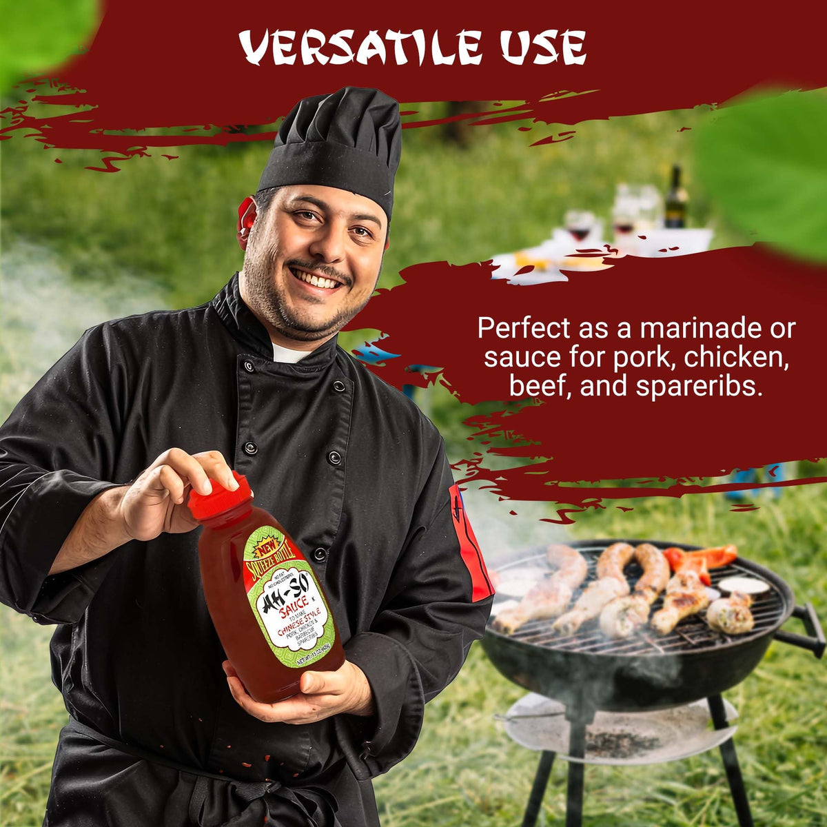 Ah So ready-to-use sauce convenient for pork and chicken dinners