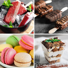 Aheroi glitter adds shine to drinks and desserts for celebrations.