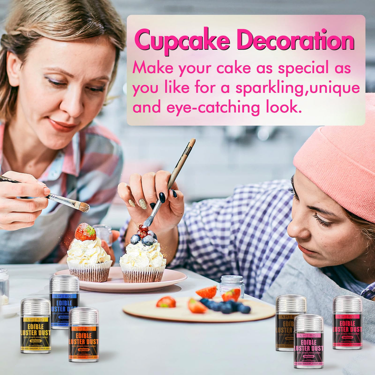 Aheroi edible glitter storage tips to keep color vibrant and fresh.