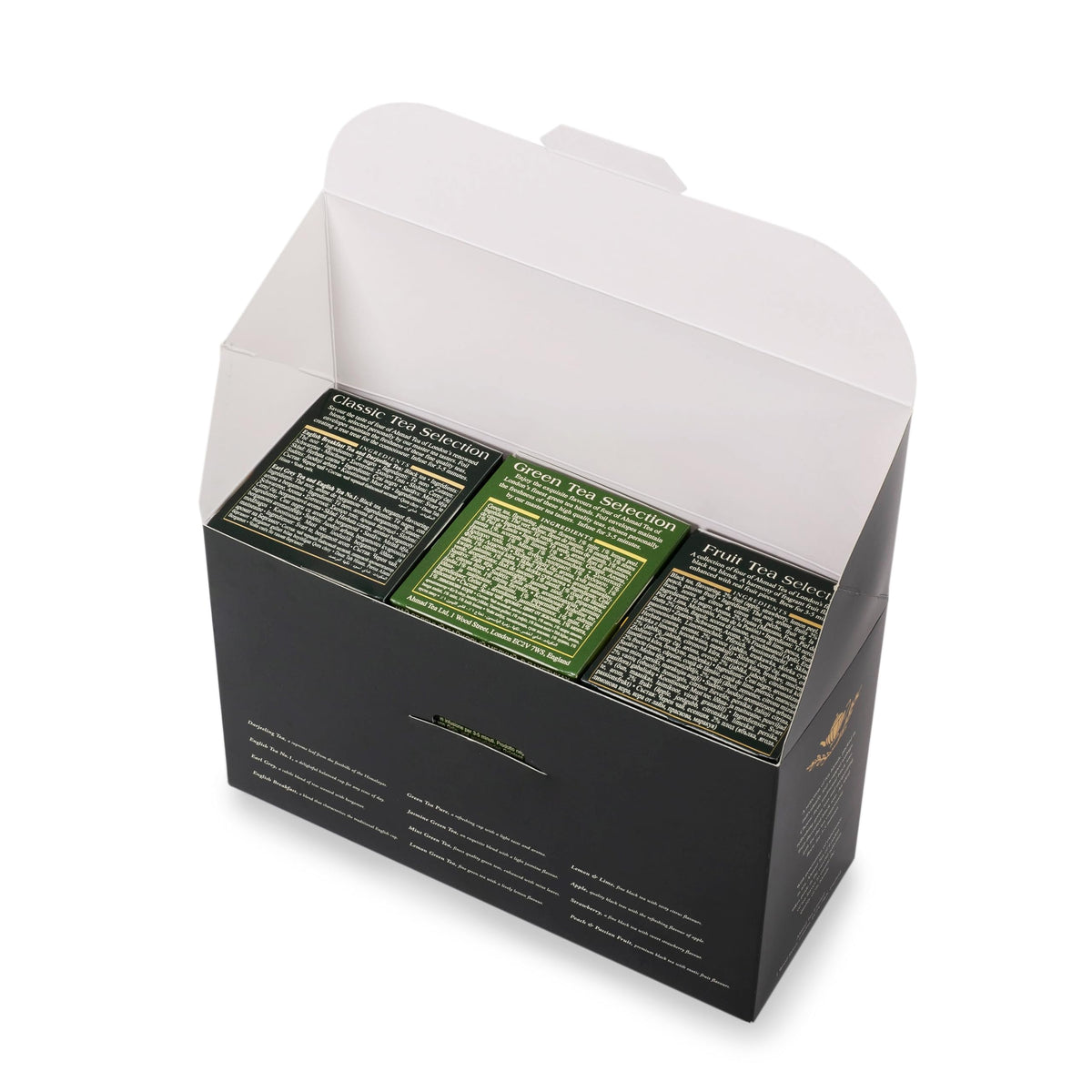 Ahmad Tea Earl Grey tea bags, classic citrus aroma for afternoon lift.