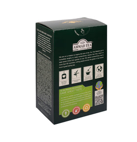 Close-up of Ahmad Tea English Breakfast loose-leaf, showing rich malty notes.