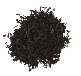 Ahmad Tea packaging highlighting ethical tea partnership practices.