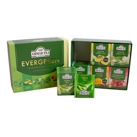 Ahmad Tea Raspberry & Pomegranate teabags offering fruity sweetness