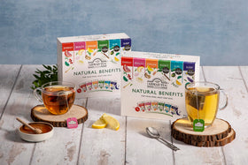Ahmad Tea Beauty tea infuser ready to brew a soothing, fragrant cup