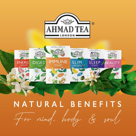 Ahmad Tea Sleep tea steeping for a calm, restful night