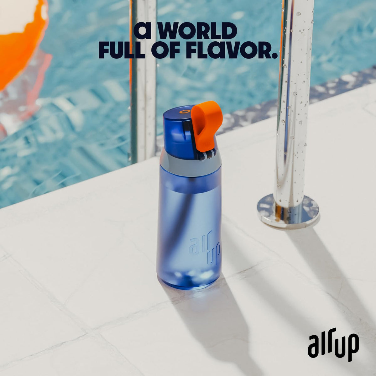 Air Up eco-friendly hydration option showing sustainable pod system for healthier beverage choices.