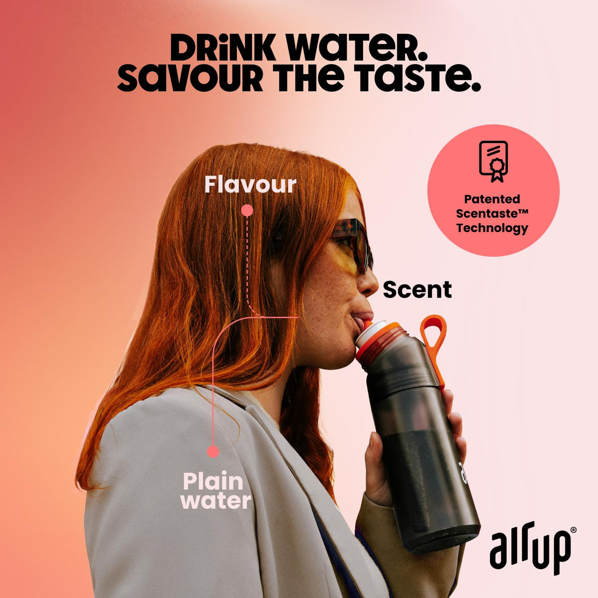 Air Up 9-flavor pods pack displaying variety for customizable hydration experiences.