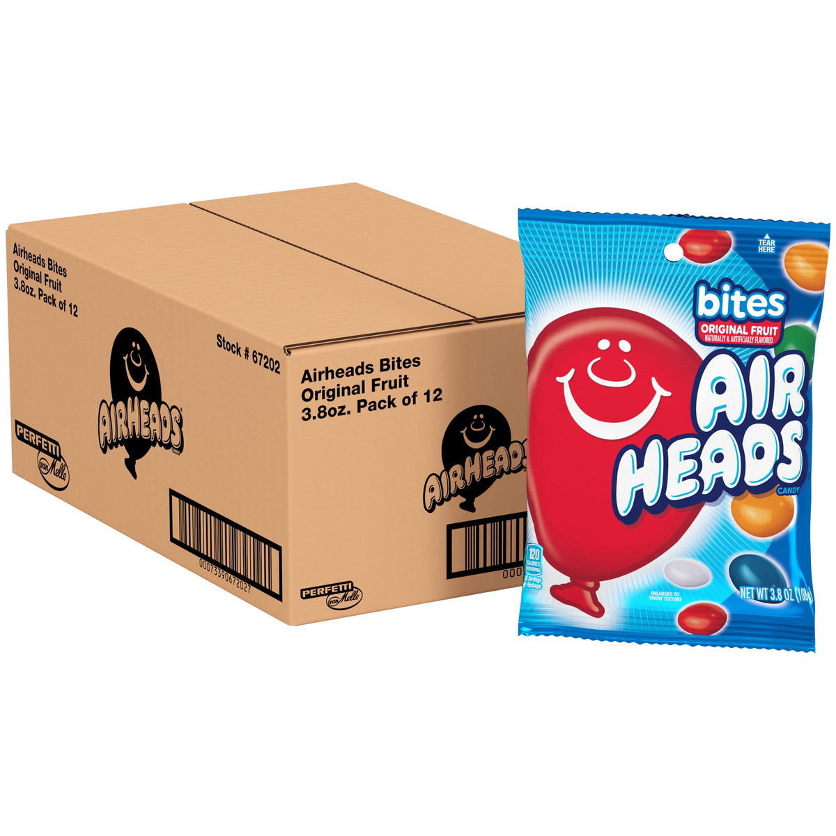 Airheads Bites variety-pack colorful chews for on-the-go snacking.