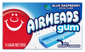 Airheads gum micro-candies closeup showcases juicy fruit flavor bursts.
