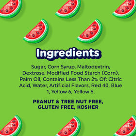 Airheads on a concession stand display add a burst of fruit flavor to events.