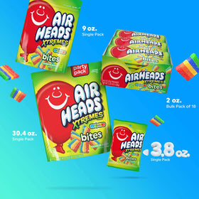 Outdoor summer party with Airheads Xtremes Bites non-melting candy
