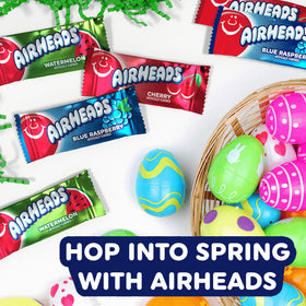 Airheads Mini Candy Bars cherry-flavor-pack, perfect for school lunches.