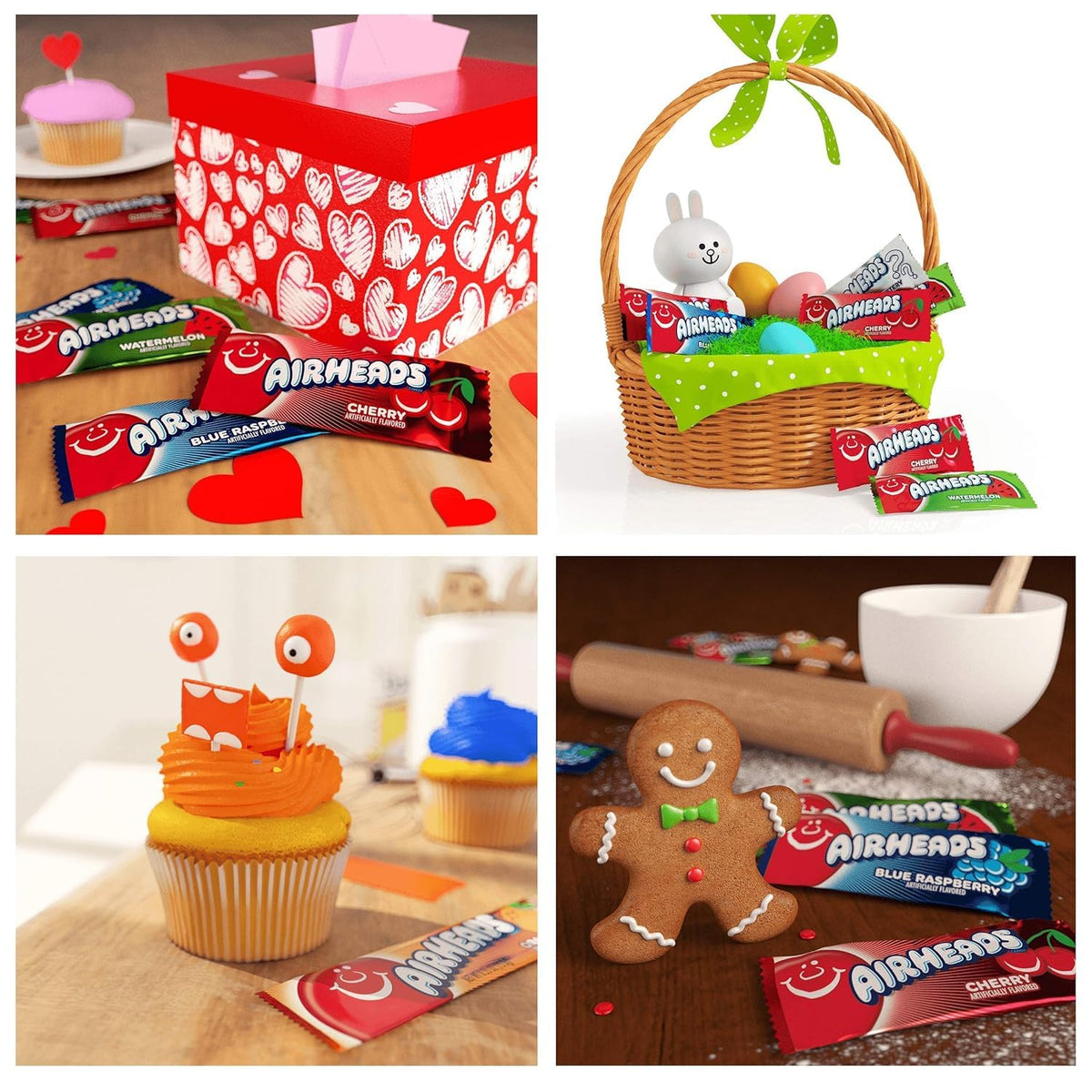 Bulk Airheads packs are great for gifts and events.