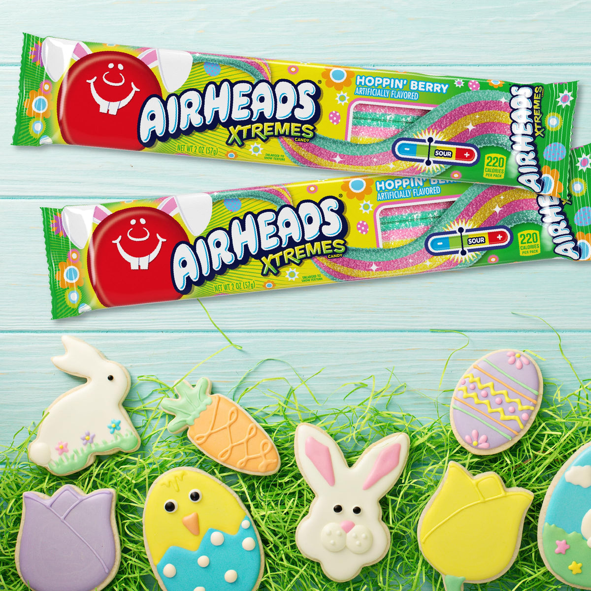 Gamer-friendly Airheads Xtremes belt for quick, zingy breaks.