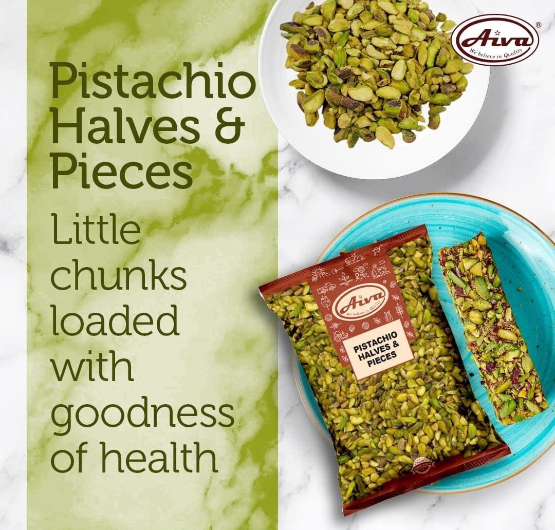 Aiva pistachios are great for pesto and nut blends.