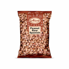 AIVA Raw Spanish Peanuts 10 lb case for bulk snacking and cooking.