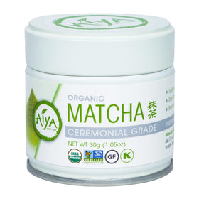 AIYA SINCE 1888 ceremonial matcha tin showcasing vibrant jade-green color for authentic rituals