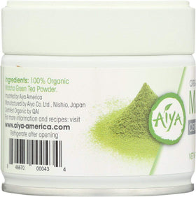 AIYA SINCE 1888 ceremonial matcha with whisk and bowl suited for traditional tea ceremonies