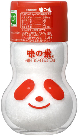 Ajinomoto Ajipanda bottle 70g boosts savory umami in everyday cooking.