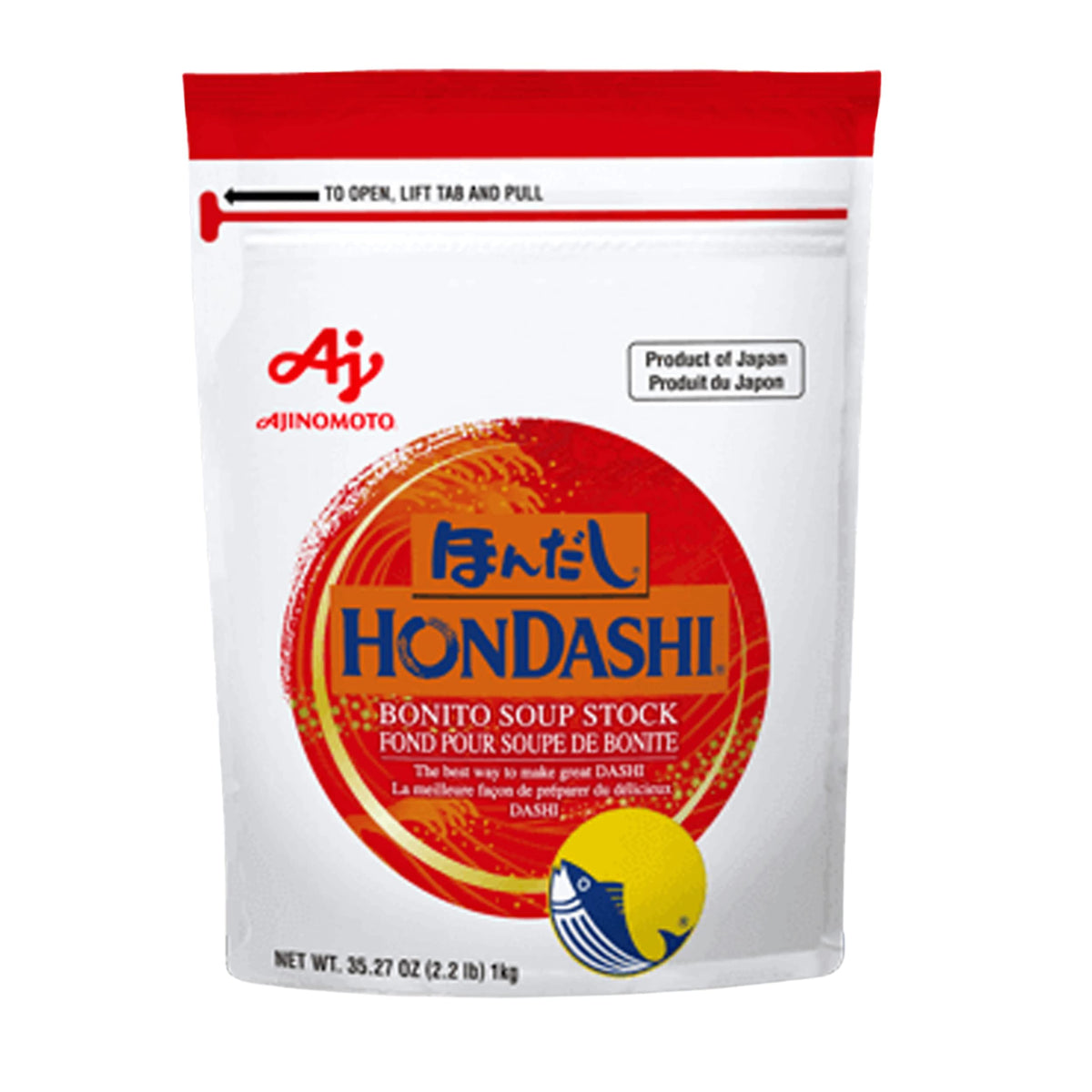 Ajinomoto Hondashi bonito stock granules for authentic Japanese broth flavor