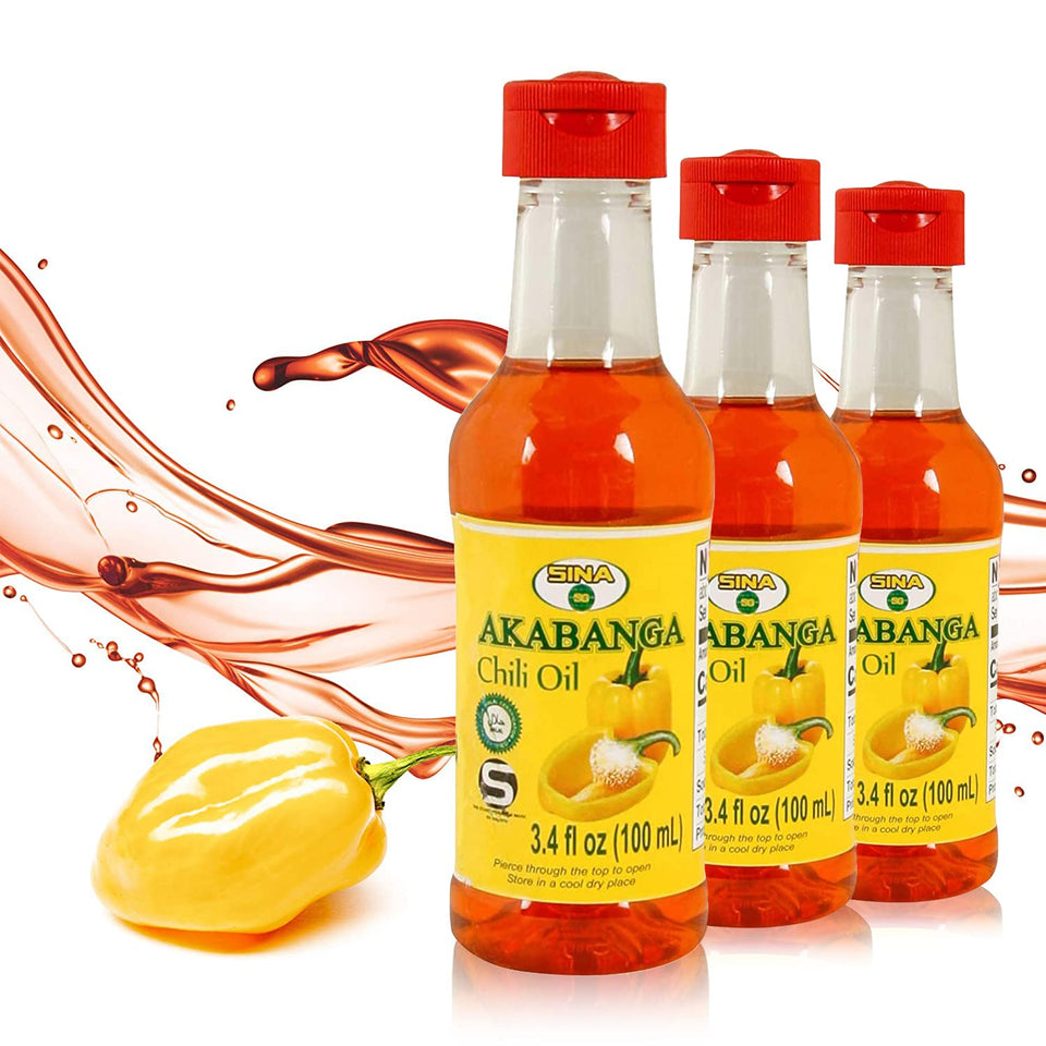 Generic Akabanga Extra Hot Chilli Sauce eyedropper bottle for a quick spicy kick on eggs