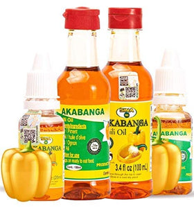 Generic Akabanga Extra Hot Chilli Sauce on a dish adds a sharp, flavorful kick