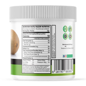 AKI ORGANIC Kiwi Powder yogurt topping provides subtle fruit note.