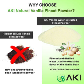 Vanilla powder in coffee mug for a quick flavor boost