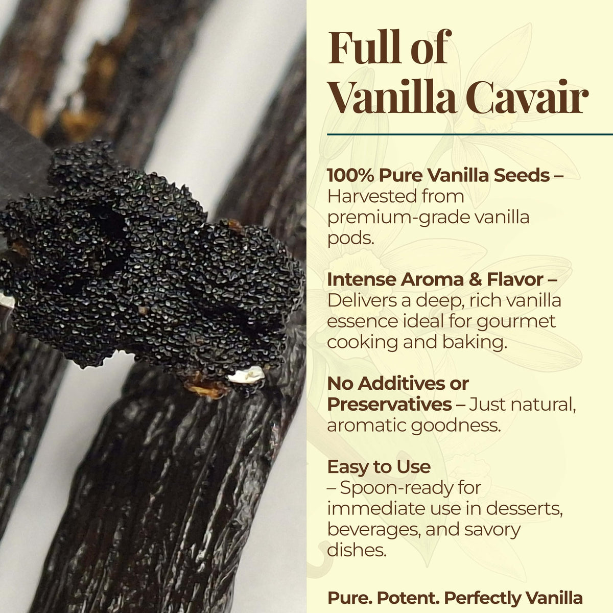 Akshit vanilla beans ideal for baking and desserts